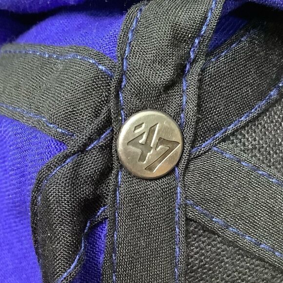 47 Brand Texas Ranger Kids Blue/White Baseball Cap Hook & Loop - Picture 10 of 11